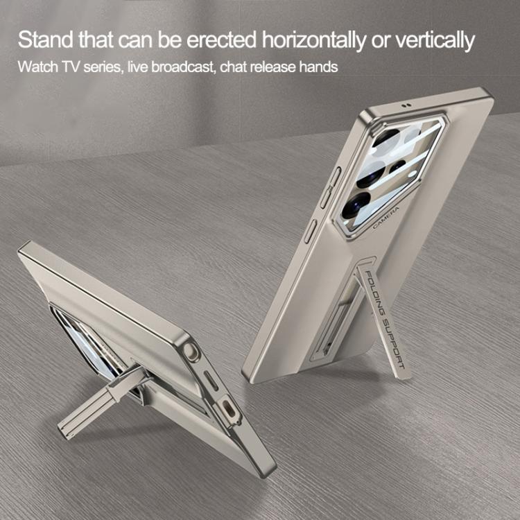 For Samsung Galaxy S25 Ultra 5G GKK Supercar All Inclusive Shockproof Phone Case(Black) by GKK