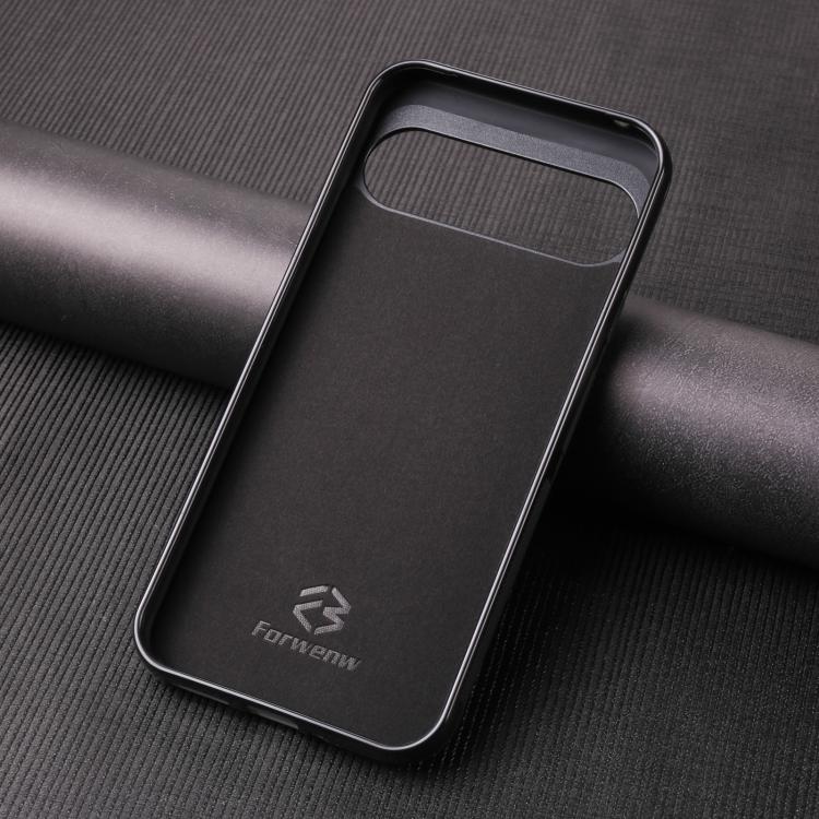 For Google Pixel 9 / 9 Pro Forwenw F5 Series Integrated Card Bag Phone Case(Black) by Forwenw