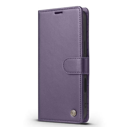 For iPhone 16 Forwenw F6 Series RFID Leather Phone Case(Purple) by Forwenw