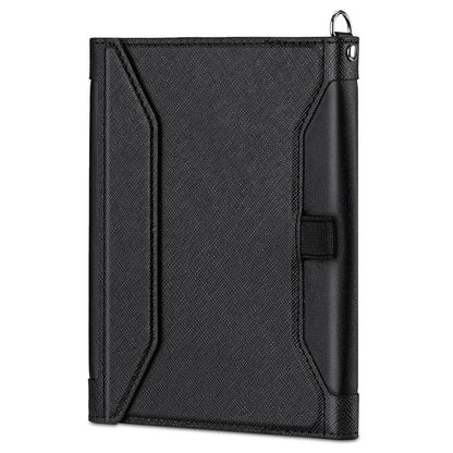 Multifunctional Magnetic Passport Card Holder RFID Anti-theft Document Bag(Black) by bashfashion