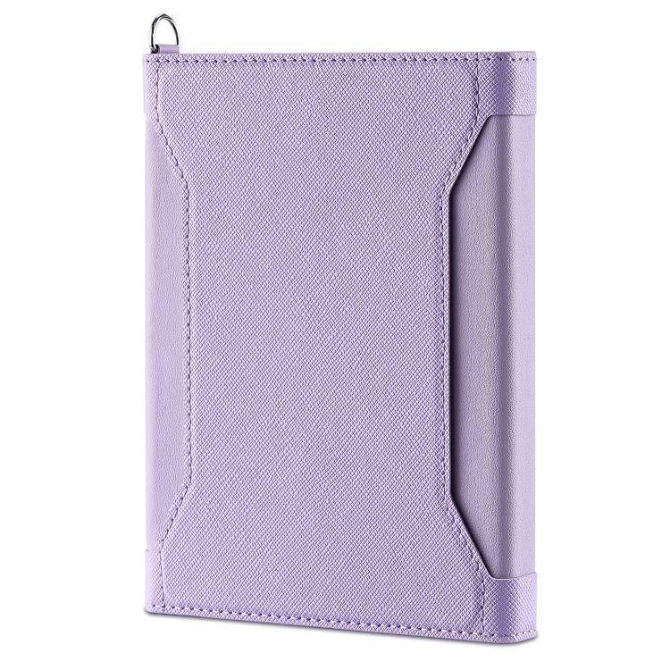 Multifunctional Magnetic Passport Card Holder RFID Anti-theft Document Bag(Purple) by bashfashion