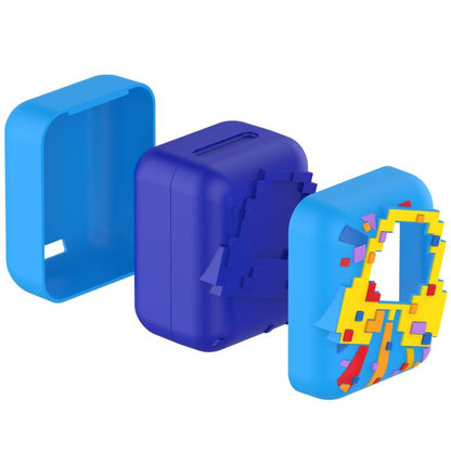 For Bitzee Disney Interactive Toy Digital Pet Silicone Protective Case(Sky Blue) by bashfashion