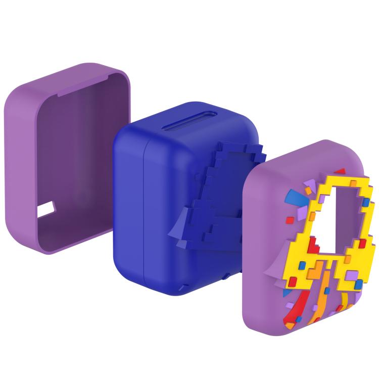 For Bitzee Disney Interactive Toy Digital Pet Silicone Protective Case(Purple) by bashfashion