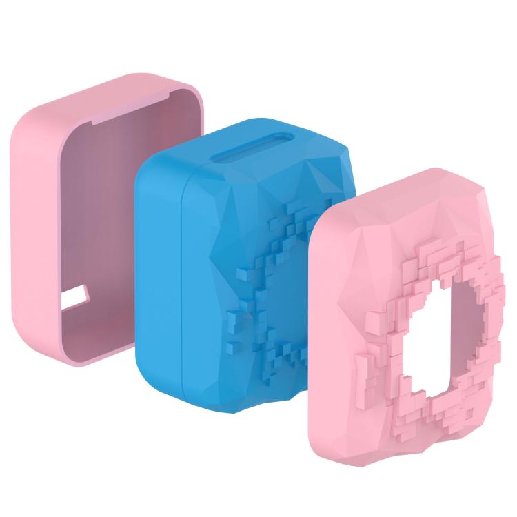 For Bitzee Magicals Interactive Toy Digital Pet Silicone Protective Case(Pink) by bashfashion