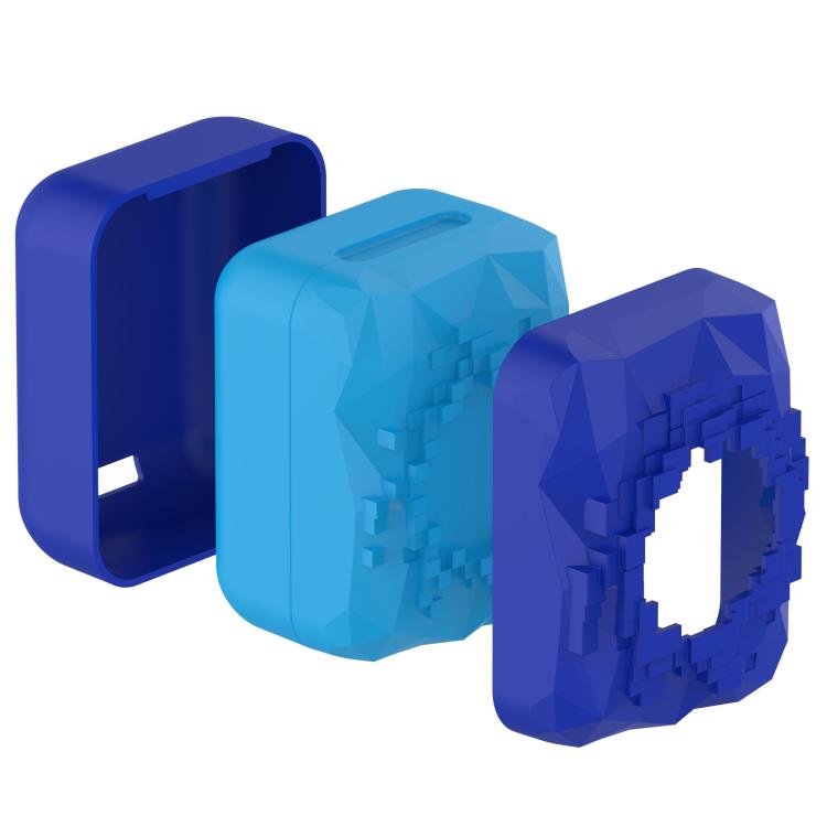 For Bitzee Magicals Interactive Toy Digital Pet Silicone Protective Case(Blue) by bashfashion