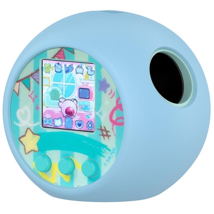 For Punirunes Interactive Toy Digital Pet Silicone Protective Case(Light Blue) by bashfashion