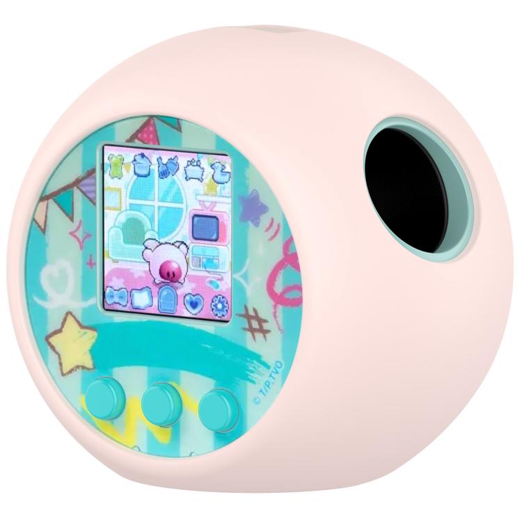 For Punirunes Interactive Toy Digital Pet Silicone Protective Case(Pink) by bashfashion