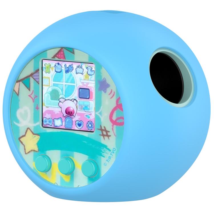 For Punirunes Interactive Toy Digital Pet Silicone Protective Case(Sky Blue) by bashfashion