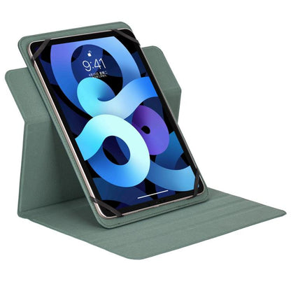 7-8 inch Voltage Silicone 360 Rotation Leather Tablet Case(Deep Green) by bashfashion
