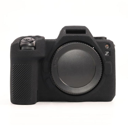 For Nikon Z6III Litchi Texture Soft Silicone Protective Case(Black) by bashfashion