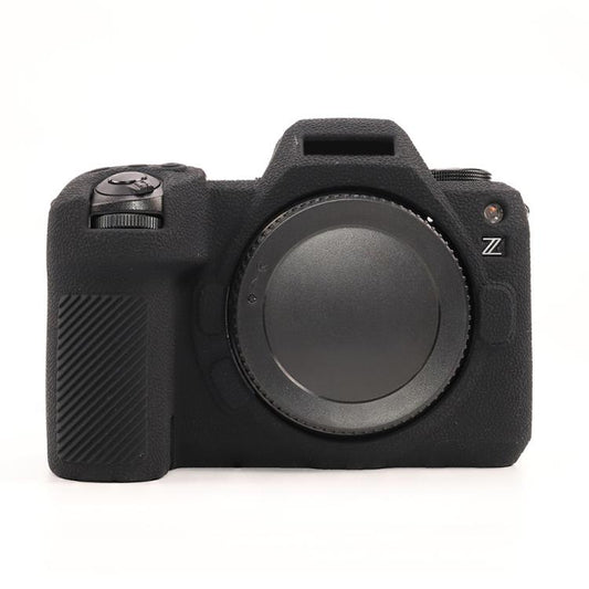 For Nikon Z6III Litchi Texture Soft Silicone Protective Case(Black) by bashfashion