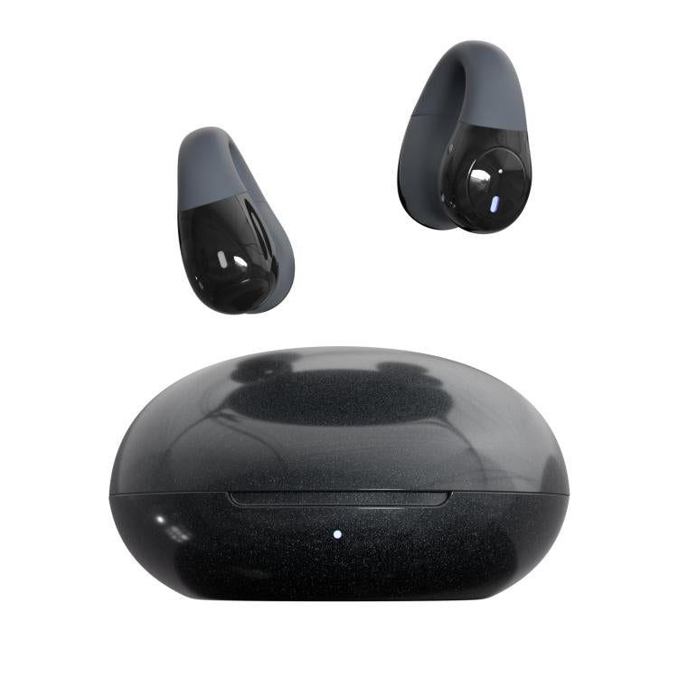 F13 Ear-Hook Noise Reduction 13mm Moving Coil HIFI BT 5.4 Wireless Earphones(Black) by bashfashion