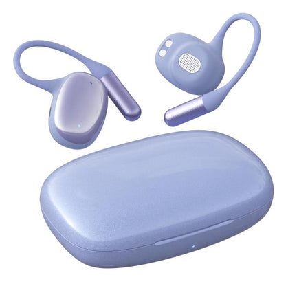 F20 Ear-Hook ANC Noise Reduction BT 5.4 IPX5 Wireless Earphones(Purple) by bashfashion