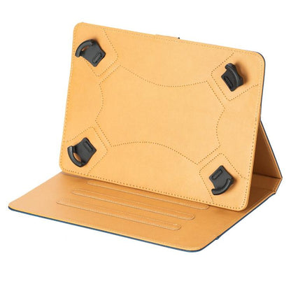 9-10 inch Two-Color Cowhide Leather Tablet Case(Black) by bashfashion