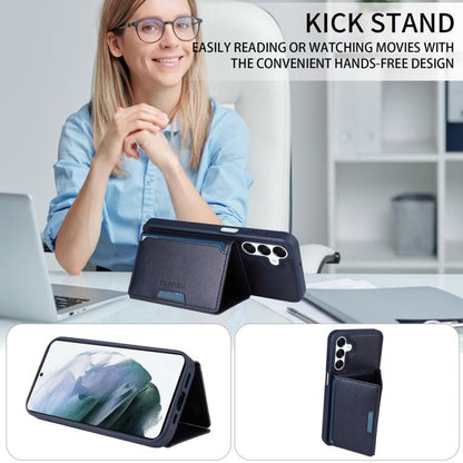 For Samsung Galaxy A16 5G BETOPNICE Horizontal Flip Detachable MagSafe Wallet Phone Case(Blue) by BETOPNICE