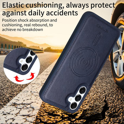 For Samsung Galaxy A16 5G BETOPNICE Horizontal Flip Detachable MagSafe Wallet Phone Case(Blue) by BETOPNICE