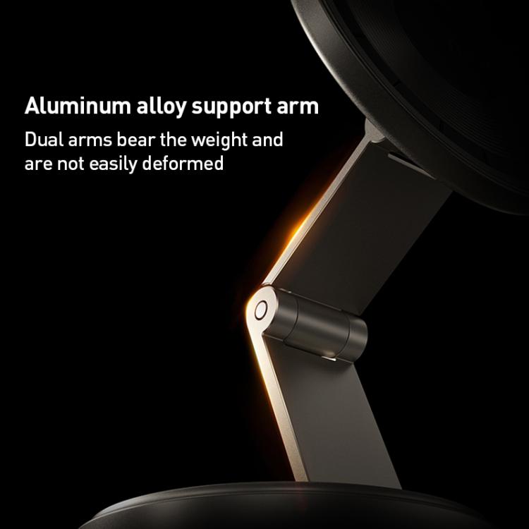 MOMAX CM30 Pac Mount Universal Transparent Magnetic Rotating Car Holder(Dark Grey) by MOMAX