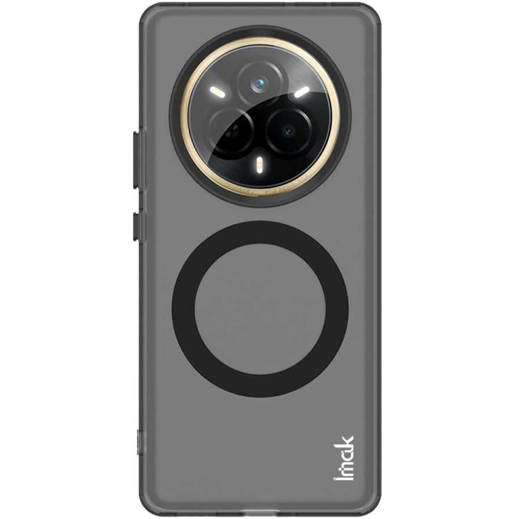 For Honor X60 Pro / X9c IMAK Chocolate Series TPU + PET MagSafe Phone Case(Black) by imak