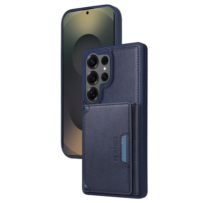 For Samsung Galaxy S25 Ultra 5G BETOPNICE Horizontal Flip Detachable MagSafe Wallet Phone Case(Blue) by BETOPNICE