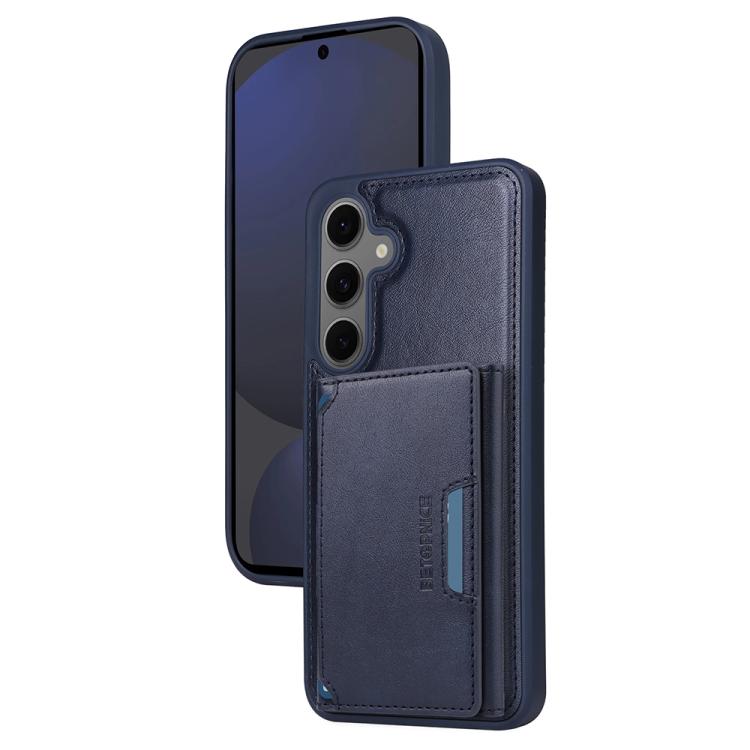 For Samsung Galaxy S24 FE 5G BETOPNICE Horizontal Flip Detachable MagSafe Wallet Phone Case(Blue) by BETOPNICE