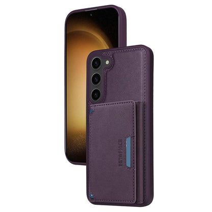 For Samsung Galaxy S23+ 5G BETOPNICE Horizontal Flip Detachable MagSafe Wallet Phone Case(Purple) by BETOPNICE