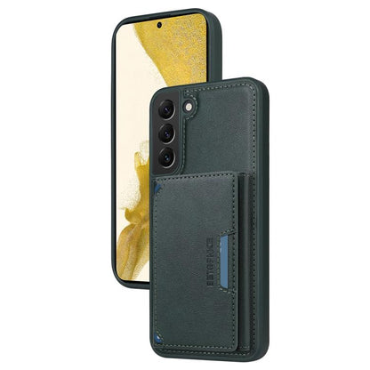 For Samsung Galaxy S22+ 5G BETOPNICE Horizontal Flip Detachable MagSafe Wallet Phone Case(Green) by BETOPNICE