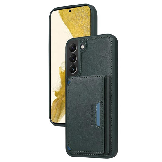 For Samsung Galaxy S22+ 5G BETOPNICE Horizontal Flip Detachable MagSafe Wallet Phone Case(Green) by BETOPNICE