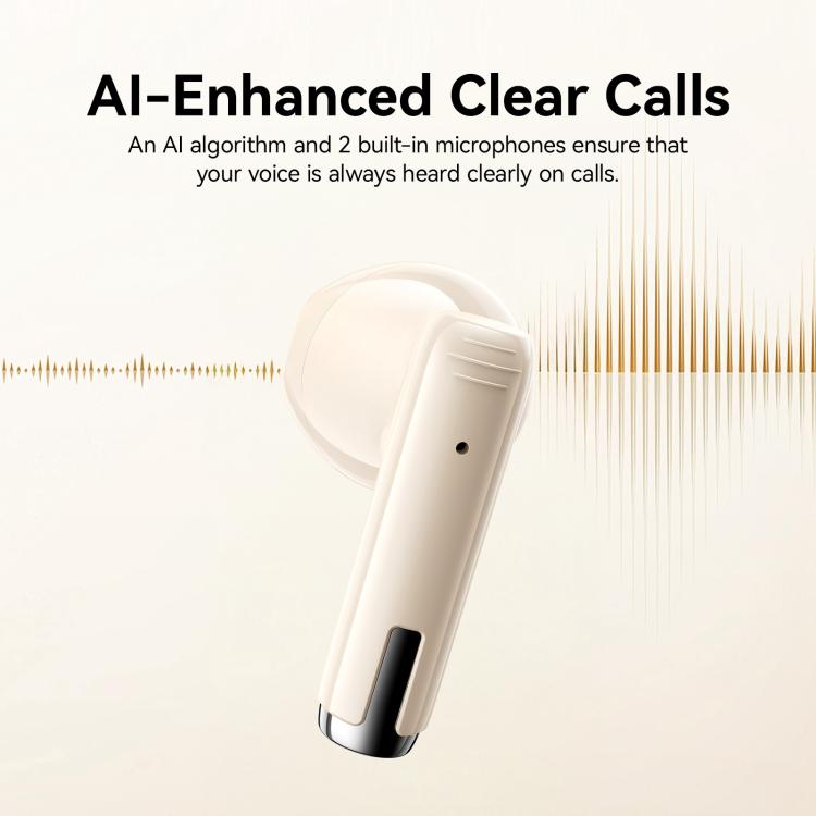 JOYROOM Jpods JR-PB3 True Wireless Earphones(Beige) by JOYROOM