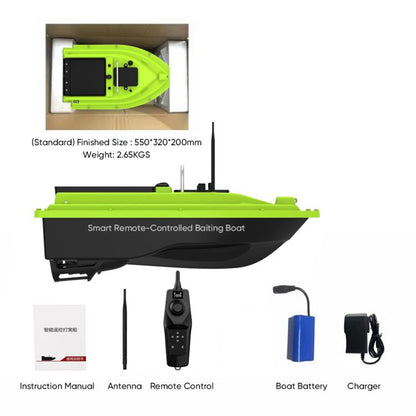 D26 Smart Control Fishing Bait Boat Support GPS Positioning Built-in Light Strip, Plug:US Plug by bashfashion