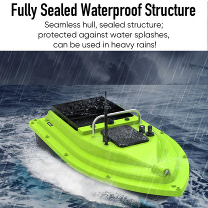 D26 Smart Control Fishing Bait Boat Support GPS Positioning Built-in Light Strip, Plug:US Plug by bashfashion