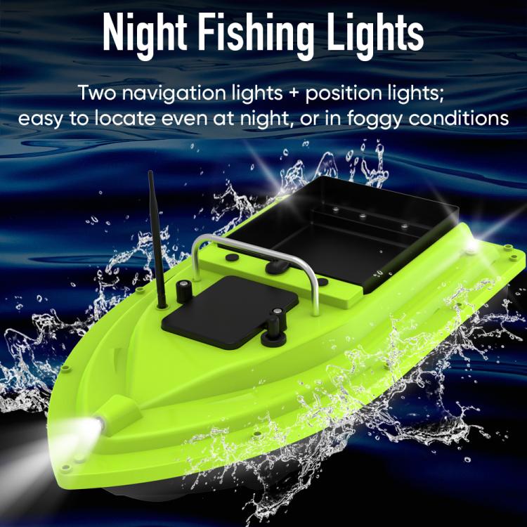 D26 Smart Control Fishing Bait Boat Support GPS Positioning Built-in Light Strip, Plug:US Plug by bashfashion