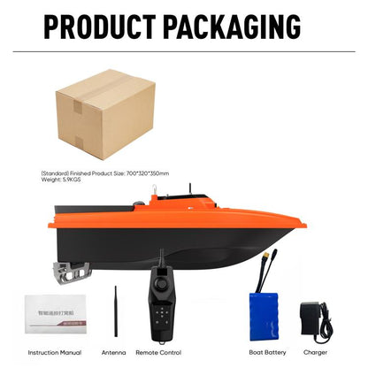 D80 High Power Smart Remote Control Fishing Bait Boat Support Trawling, Plug:UK Plug by bashfashion