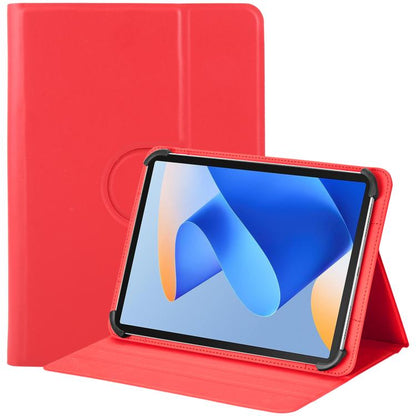 9-10 inch Voltage Hook 360 Rotation Leather Tablet Case(Red) by bashfashion