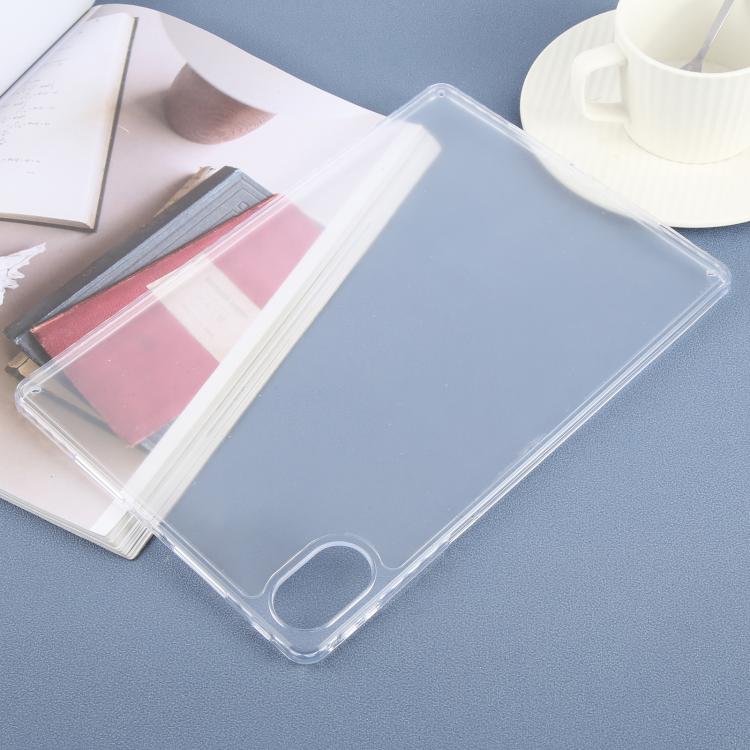 For Huawei MatePad Air 12 2024 Color TPU Hybrid Clear Acrylic Tablet Case(Transparent) by bashfashion
