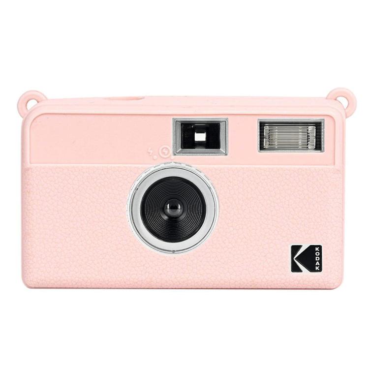 For Kodak EKTAR H35 Litchi Texture Soft Silicone Protective Case(Pink) by bashfashion