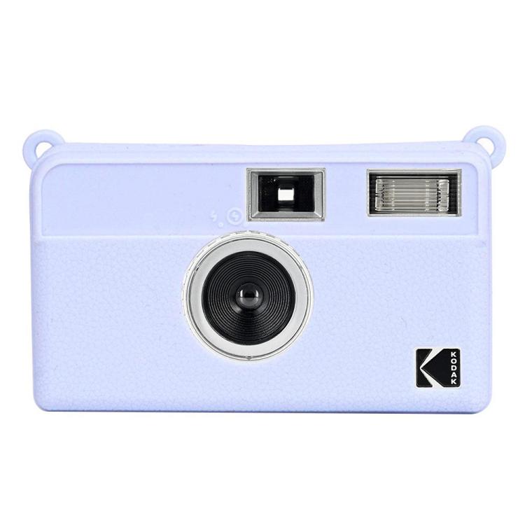 For Kodak EKTAR H35 Litchi Texture Soft Silicone Protective Case(Purple) by bashfashion