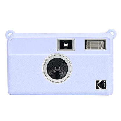 For Kodak EKTAR H35 Litchi Texture Soft Silicone Protective Case(Purple) by bashfashion