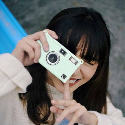 For Kodak EKTAR H35 Litchi Texture Soft Silicone Protective Case(Pink) by bashfashion