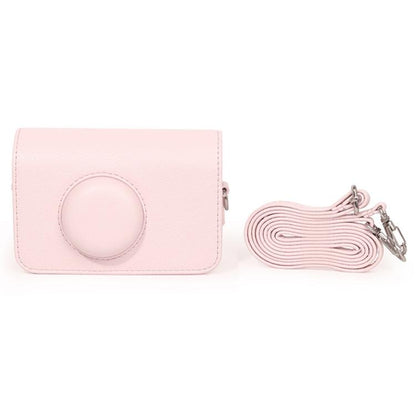 For Kodak EKTAR H35 / F501 / F9 Full Body Leather Camera Case Bag with Strap(Pink) by bashfashion