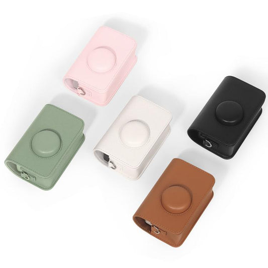 For Kodak EKTAR H35 / F501 / F9 Full Body Leather Camera Case Bag with Strap(Pink) by bashfashion