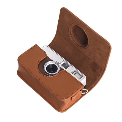 For Kodak EKTAR H35 / F501 / F9 Full Body Leather Camera Case Bag with Strap(Pink) by bashfashion