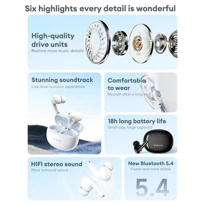 Lenovo LP5 Pro TWS True Wireless Bluetooth Earphone(Gray) by Lenovo