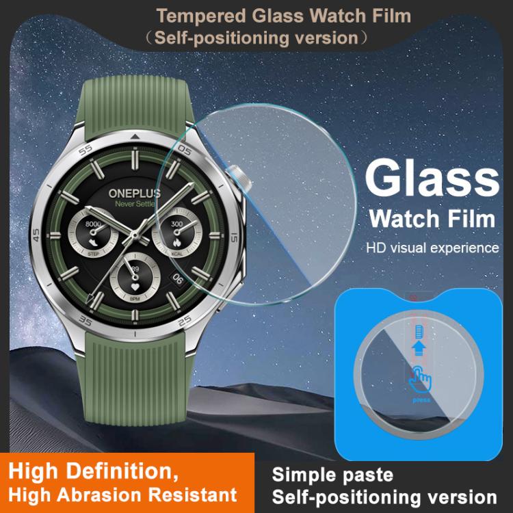 For OnePlus Watch 3 46mm imak Tempered Glass Watch Film, Self-positioning Version by imak