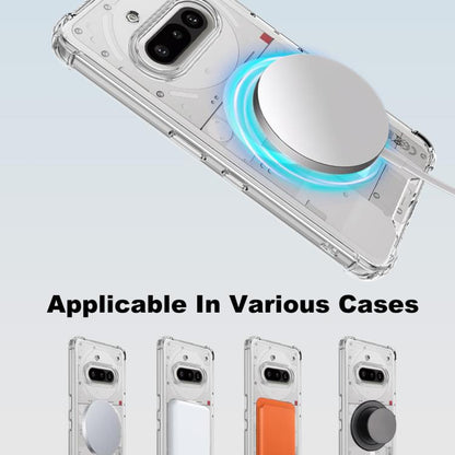 For Nothing Phone 3a 5G IMAK Space Shield PC + TPU Airbag Shockproof MagSafe Phone Case(Transparent) by imak