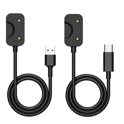 For Samsung Galaxy Fit3 SM-R390 xDfind USB-A Interface Smart Watch Charging Cable With Chip Protection, Length:55cm(Black) by xDfind