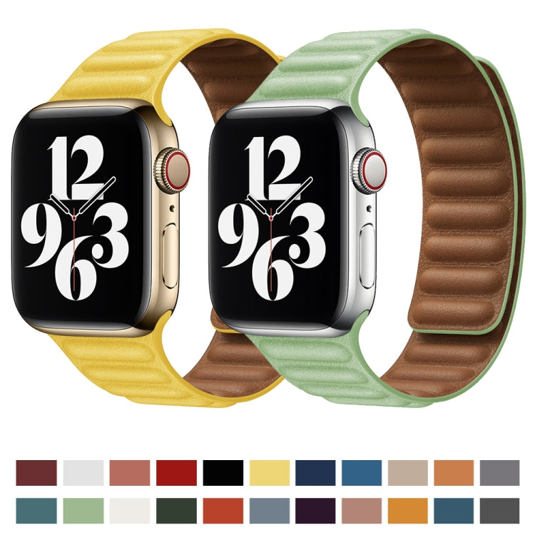 For Apple Watch Ultra 49mm&Watch Ultra 2 49mm / Series 9&8&7 45mm / SE 3&SE 2&6&SE&5&4 44mm / 3&2&1 42mm Leather Watch Band (Midnight) by bashfashion