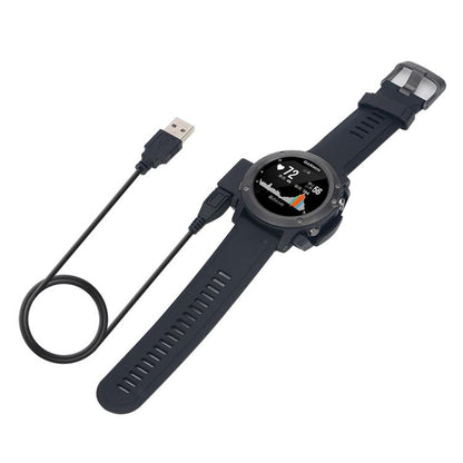 For Garmin Quatix 3 / Fenix 3 HR xDfind USB Port Smart Watch Charging Base(Black) by xDfind