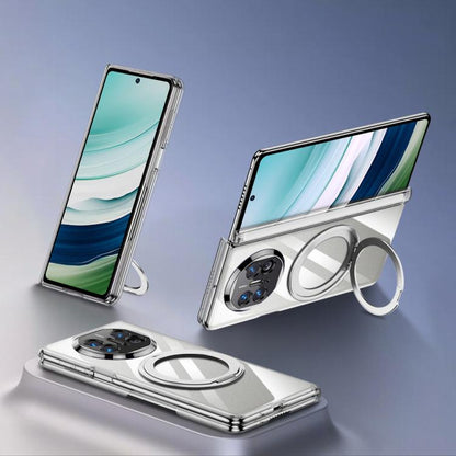 For Huawei Mate X3 / X5 GKK Phantom Magnetic Full Coverage TPU Phone Case with Rotating Stand(Transparent) by GKK