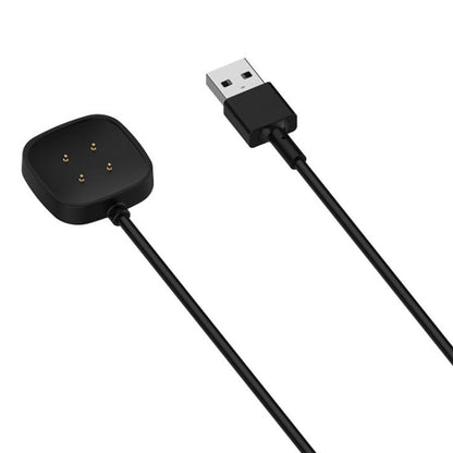 For Fitbit Versa 4 / 3 Sense 2 / Sense xDfind USB-A Port Watch Magnetic Charging Cable, Length: 1m(Black) by xDfind