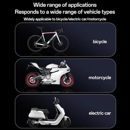 Yesido C331 360 Degree Adjustment Mechanical Locking Bicycle Phone Holder(Black) by Yesido